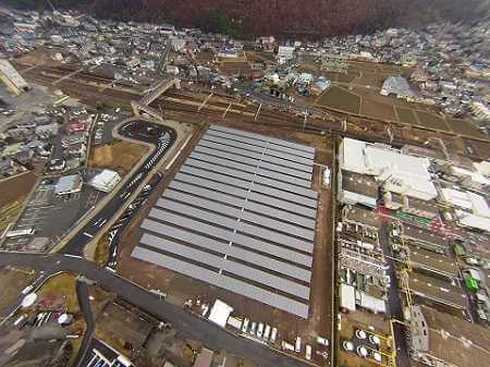 ＯＴ上田メガソーラー発電所